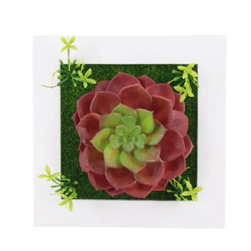 Lisslune | GreenFrame Wall Decoration – 3D Art Plant in Modern Hanging Frame