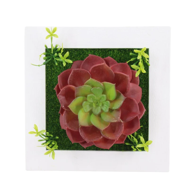 Lisslune | GreenFrame Wall Decoration – 3D Art Plant in Modern Hanging Frame