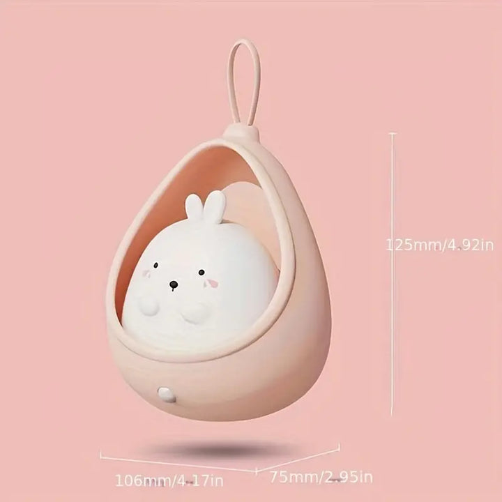 Lisslune | PurrLight – Cute Animal Night Light LED Bedside Lamp for Kids