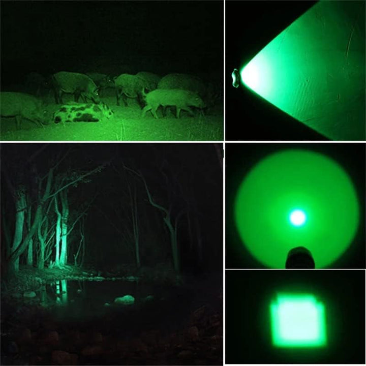Lisslune | Rechargeable LED Headlamp with White, Red, and Green Light – Powerful Headlamp with USB and Battery