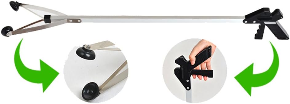 Lisslune | Grabbing tongs for waste disposal – Practical waste grabber for garden and outdoor