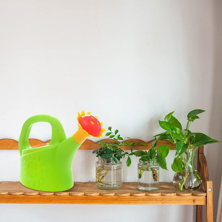Lisslune | Children's watering can with flower mouth – Colorful plastic watering can for little gardeners