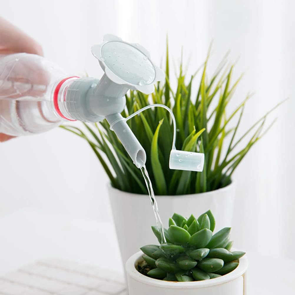 Lisslune | 2-in-1 Double Cap Bottle Spray Nozzle – Mini Spray Head for Garden Irrigation