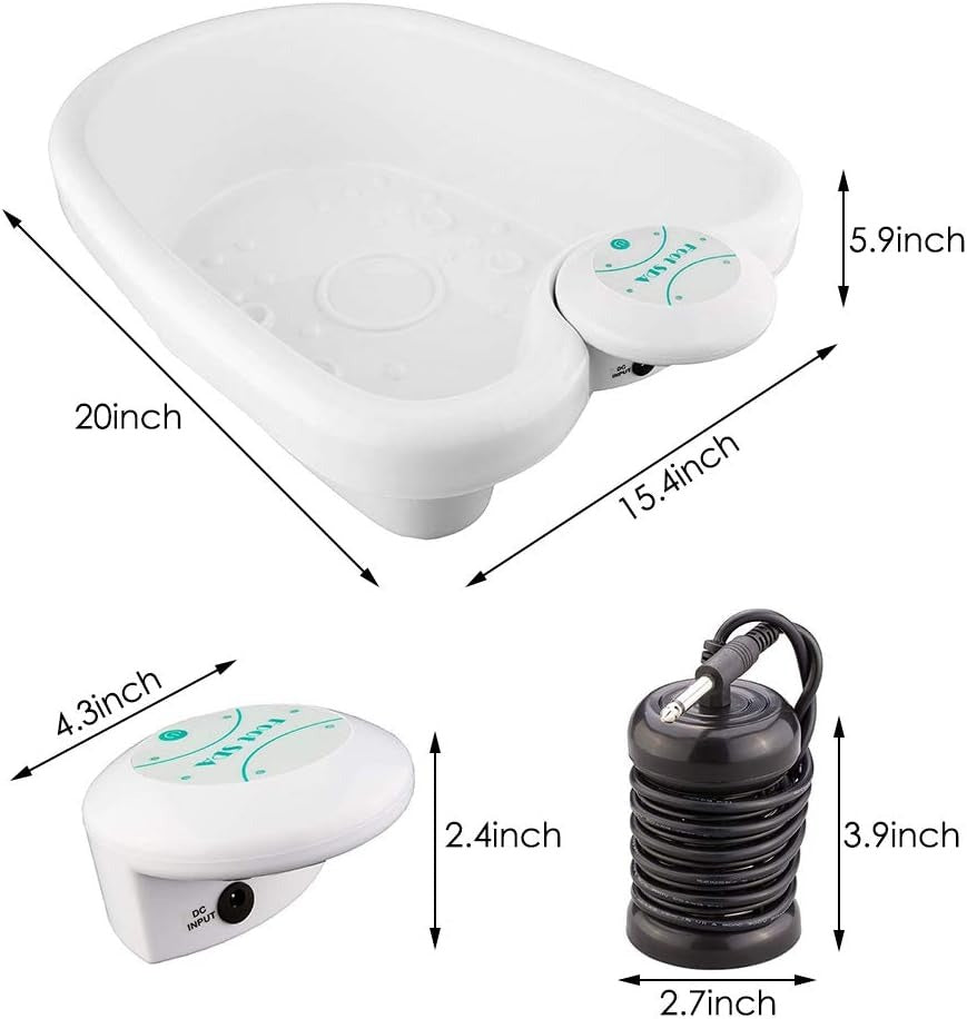 Lisslune | Ionic Detox Foot Spa | Professional-Grade, Energy Boosting & Deep Cleanse for Home Use