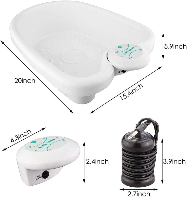 Lisslune | Ionic Detox Foot Spa | Professional-Grade, Energy Boosting & Deep Cleanse for Home Use