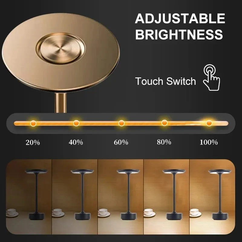 Lisslune | Luminor | USB Table Lamp | Cozy Lighting | Wireless Charging