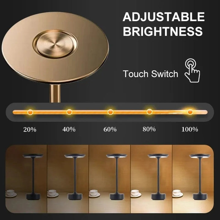 Lisslune | Luminor | USB Table Lamp | Cozy Lighting | Wireless Charging