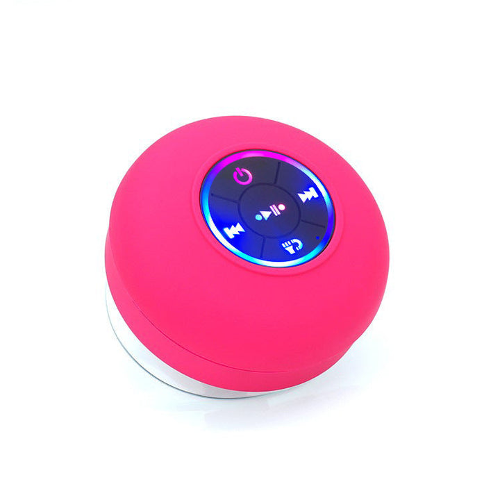 Lisslune | Mini Bluetooth Shower Speaker with LED Light