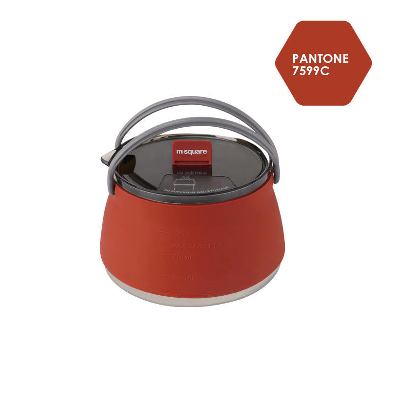 Lisslune | Camping Outdoor Silicone Foldable Kettle