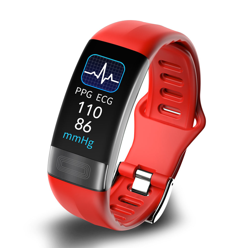 Lisslune | Smart Bracelet Blood Pressure Monitor | EKG, Heart Rate, Oxygen Saturation & Sleep Tracker - FDA approved
