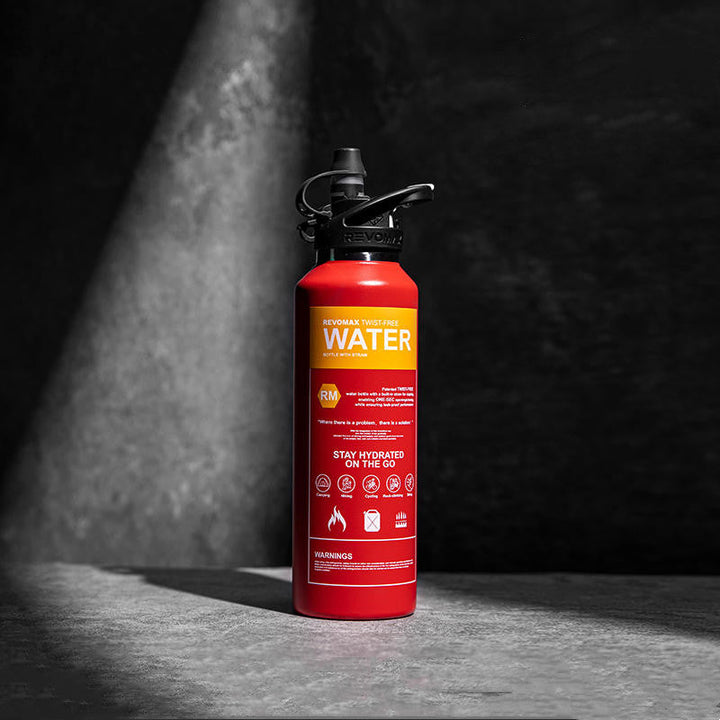Lisslune | Creative Fire Extinguisher Threadless Sports Straw Cup (592ml)