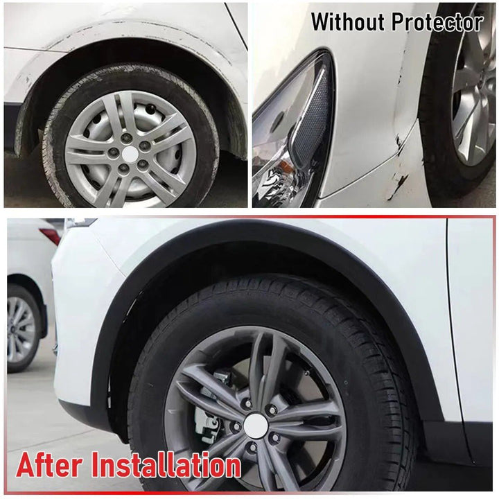 Lisslune | Universal car wheel arch protectors and splash guard kit
