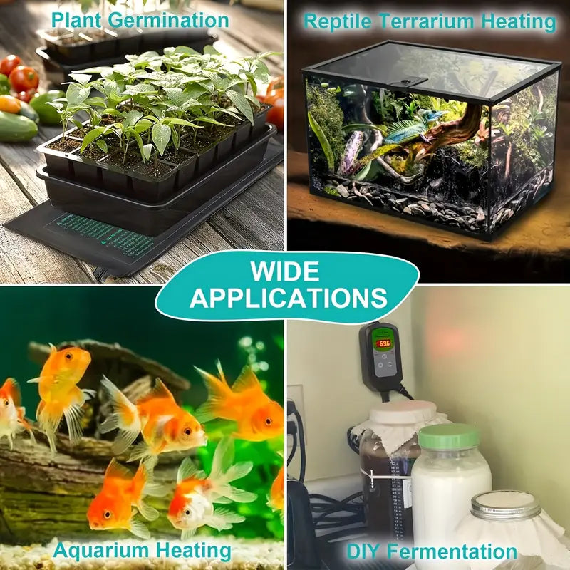 Lisslune | Heating mat for seedlings – Temperature control for faster germination and growth