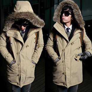 Men's functional parka with detachable hood and cozy inner lining Lisslune
