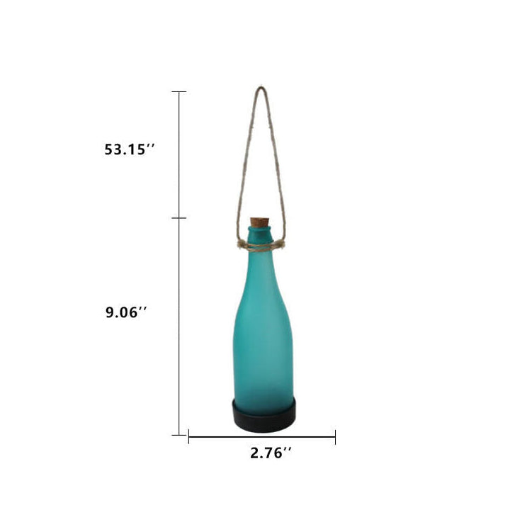 Lisslune | 5 Piece Solar Wine Bottle Light Outdoor Decoration Plastic LED Hanging Light
