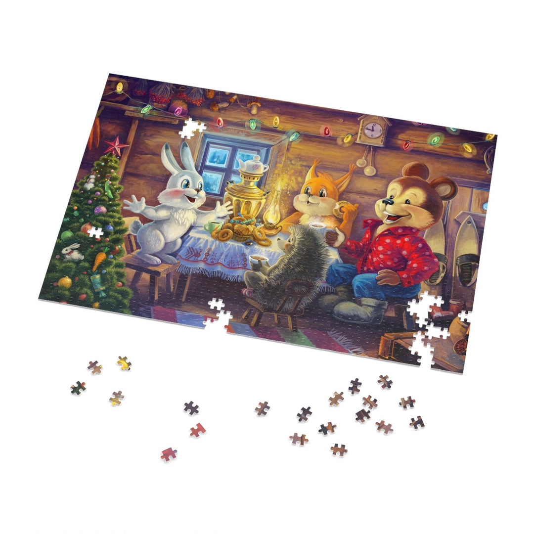 Lisslune | Holiday Cheer Jigsaw Puzzle - Premium Family Fun