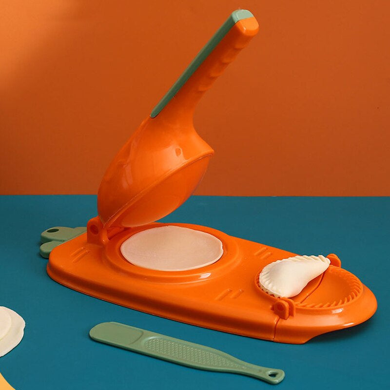 Lisslune | DIY Dough Pocket Maker Dough Press Tool Hand Wrapper Plastic Mold Dough Skin Artifact Dough Press Kitchen Accessories