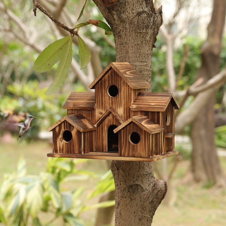 Lisslune | WillowNest functional wooden birdhouse