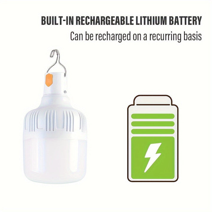 Lisslune | PowerGlow LED Lamp – Rechargeable USB lamp with Lithium battery and ABS Housing