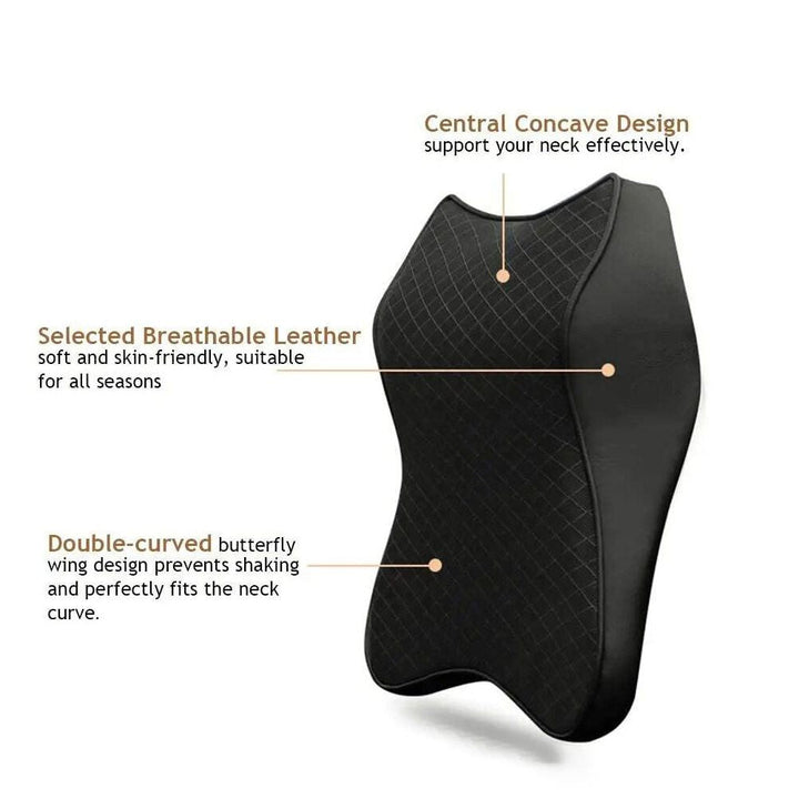 Lisslune | 3D Memory Foam Car Neck Pillow