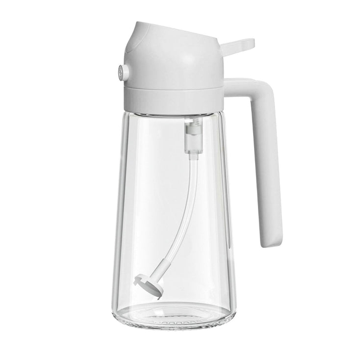 Lisslune | 2-in-1 Oil Dispenser Bottle | Oil Sprayer and Dispenser | Healthy Cooking