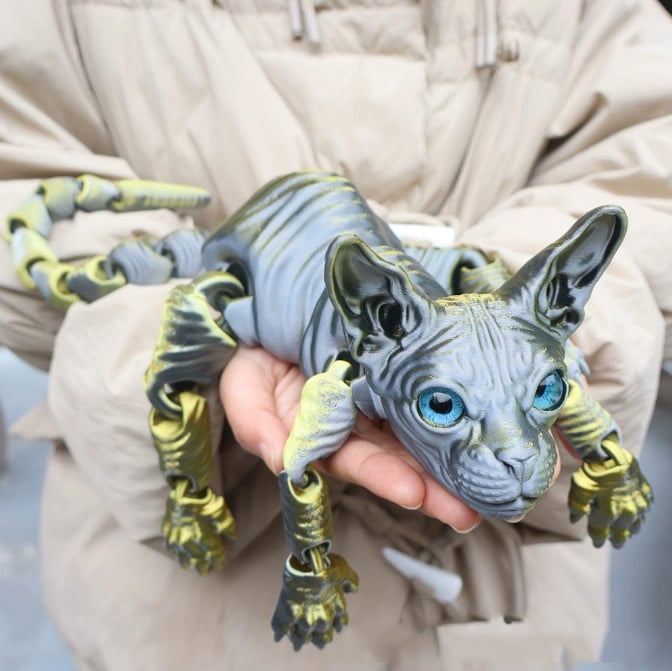 Lisslune | ️Mystic Meow – 3D Guardian Cat