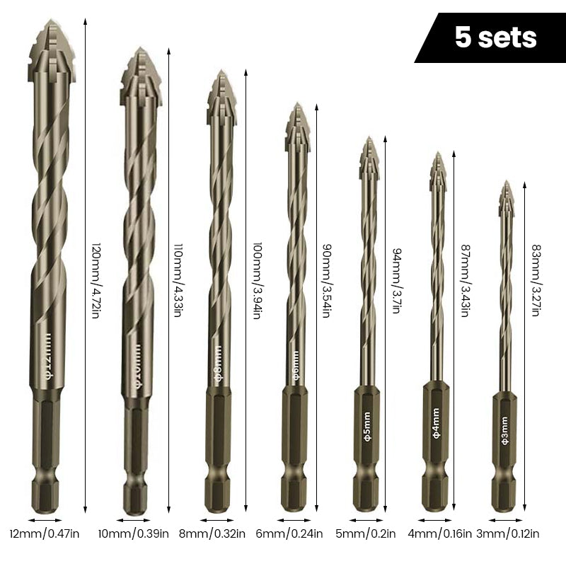 Lisslune | New Four-Blade Saw Cutter Eccentric Drill