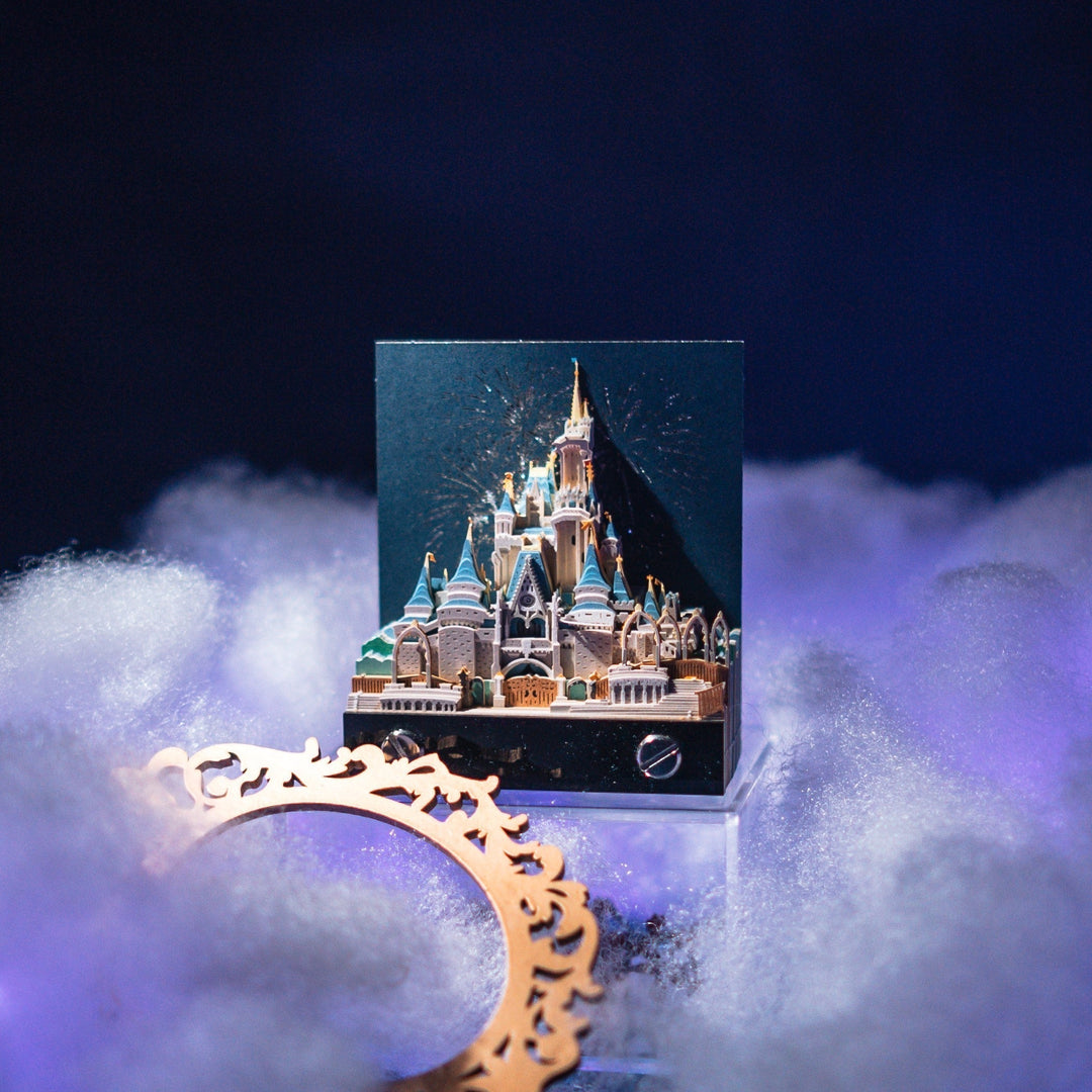 Lisslune | 3D three-dimensional note paper carving model cartoon creative art gift