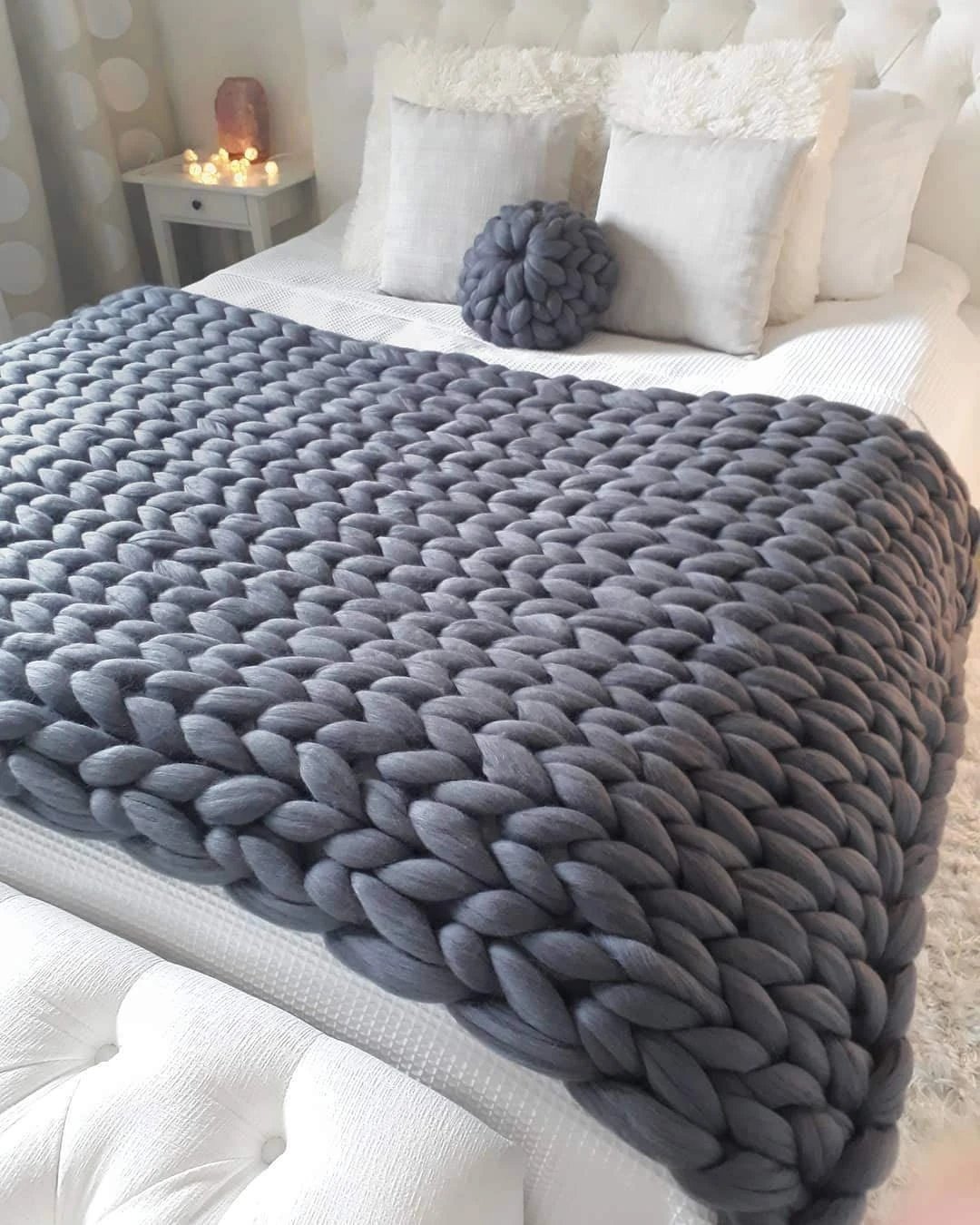 Lisslune | Chunky Knit Blanket