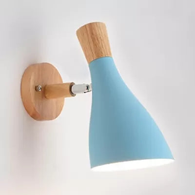 Skørter | Rotatable Nordic Bottle Wall Lamp 1 Head Metal Wall Light for Children's Room