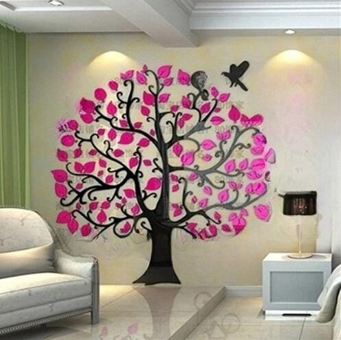 Lisslune | Modern Home 3d Three-Dimensional Tree Wall Stickers