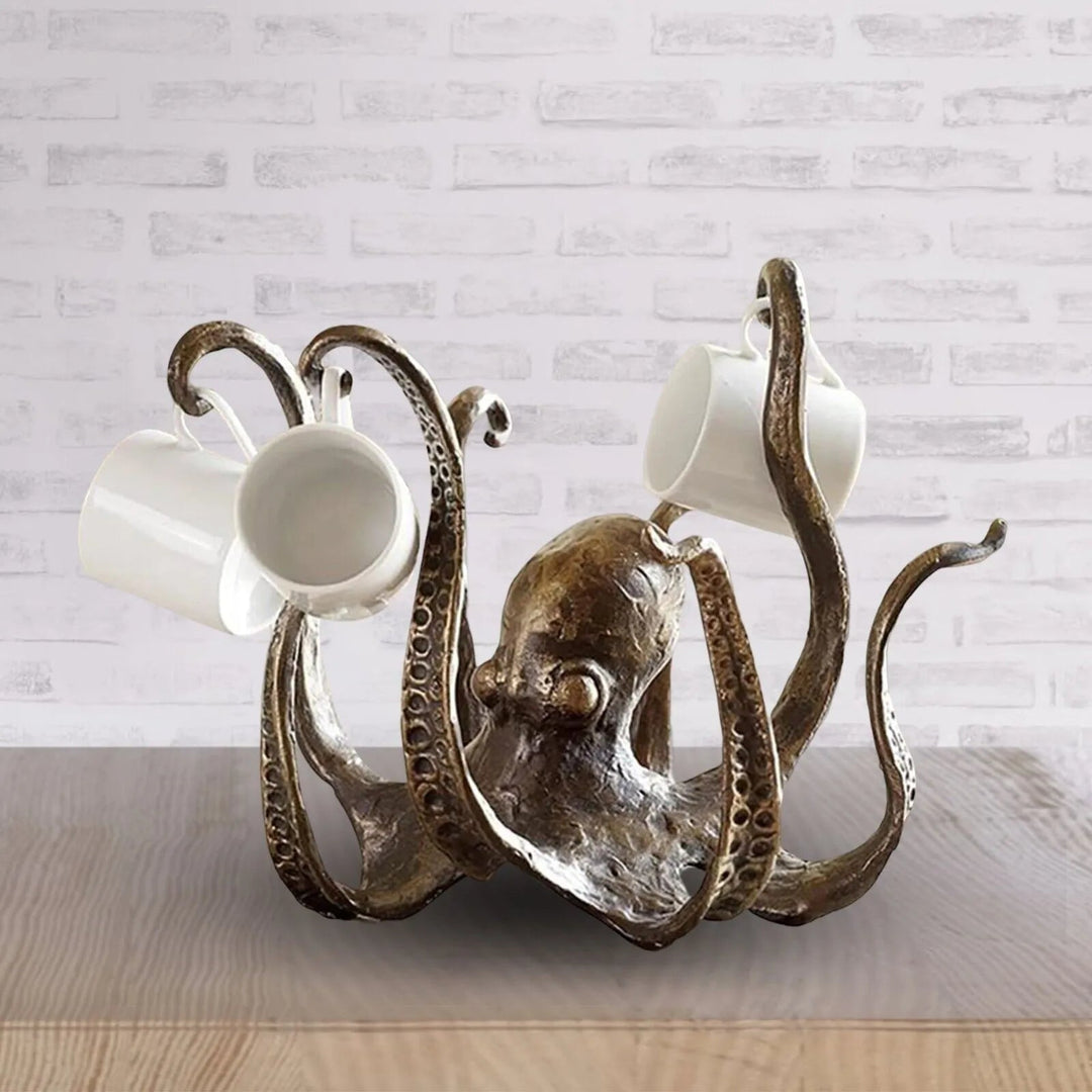 Lisslune | Octopus Cup Holder Table Decoration Statue