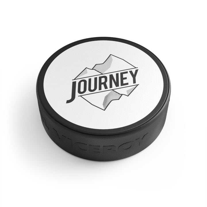Lisslune | Custom Black Hockey Puck: Distinctive Customization for Passionate Fans
