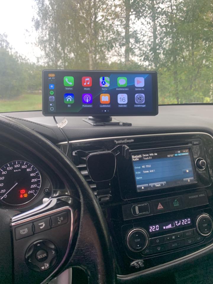Lisslune | CarVision Pro – Smart Car Display with Apple CarPlay, Android Auto & Dash Camera