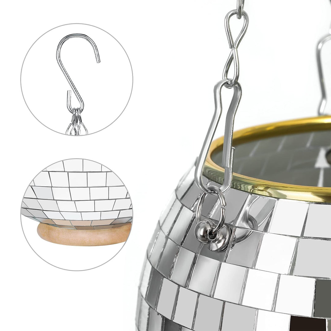 Lisslune | Disco Ball Hanging Planter