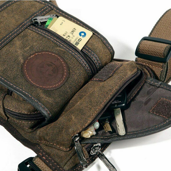 Lisslune | Outdoor Leg Bag – Waterproof Motorcycle Thigh & Hip Pouch for Travel & Adventure