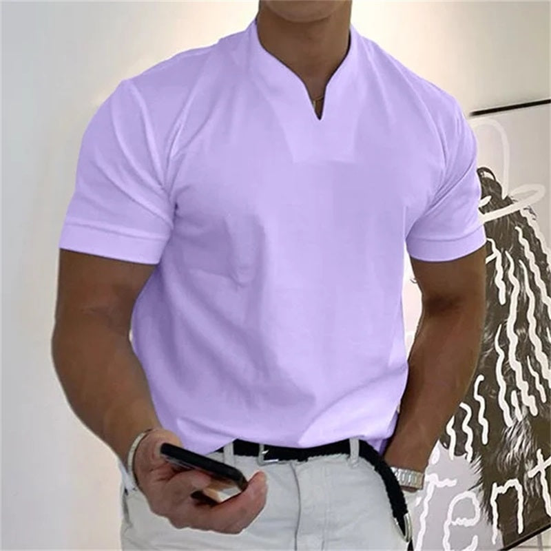Lisslune | Men's Business Short Sleeve Fitness T-Shirt