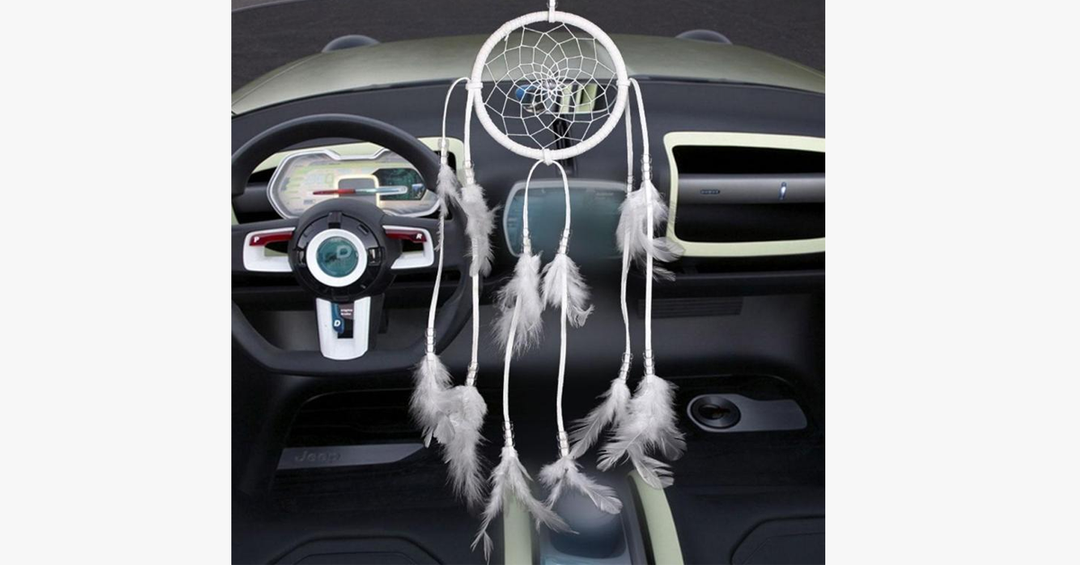 Lisslune | Handmade Feather Dreamcatcher