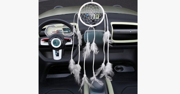 Lisslune | Handmade Feather Dreamcatcher