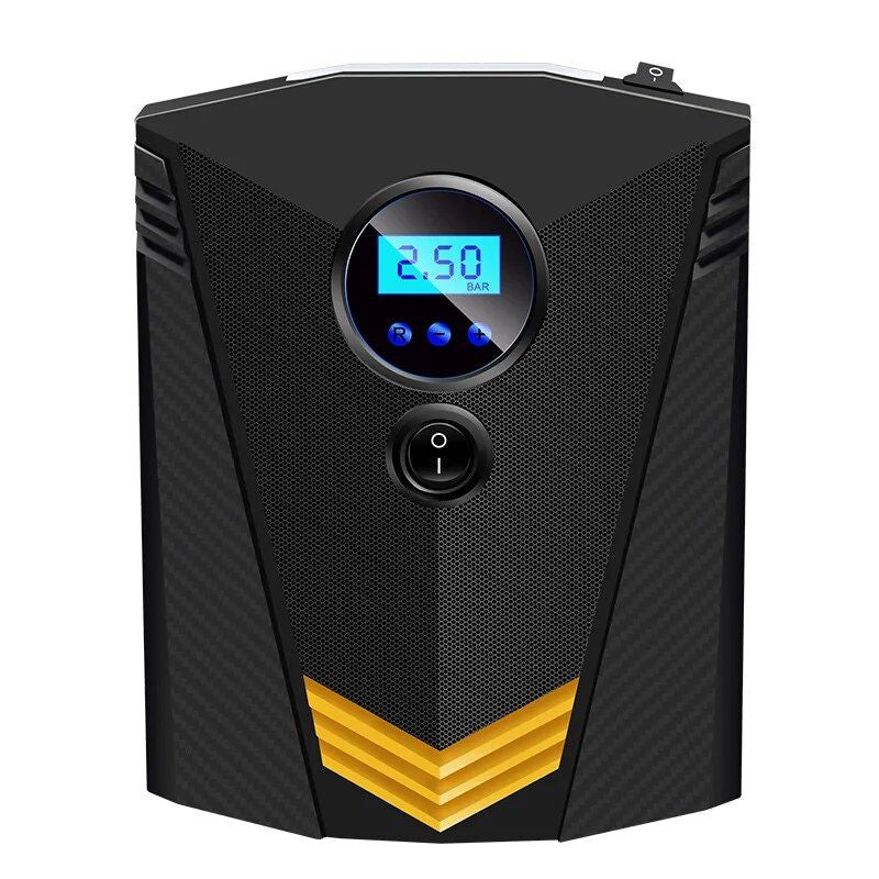 Lisslune | Digital tire inflator with LED lighting and automatic air compressor