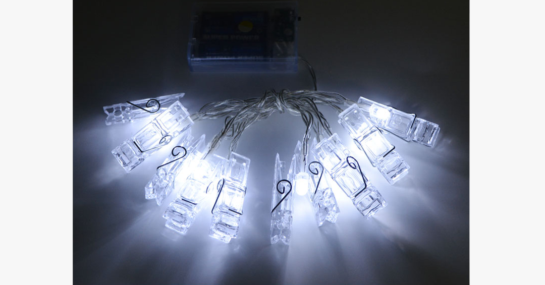 Lisslune | LED Photo String Lights – Brighten up your room with happy memories