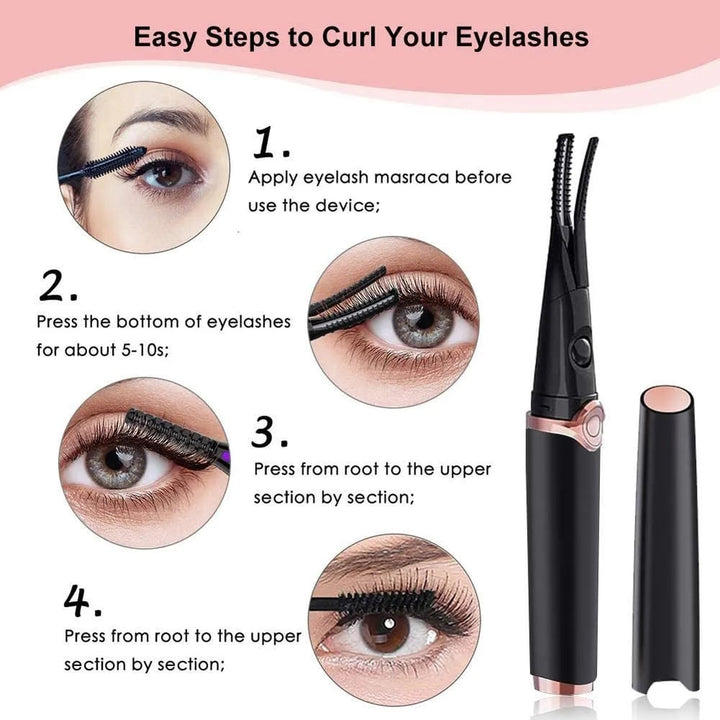 Lisslune | Rechargeable heated eyelash curler