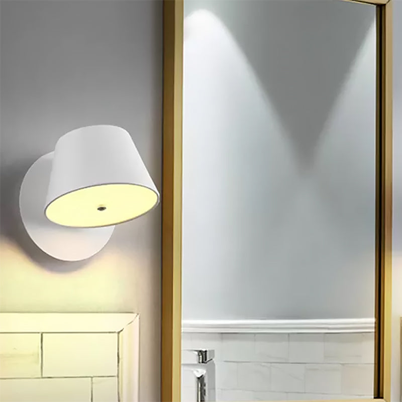 Skørter | Nordic Tapas Shadow Wall Lamp Metal Black/White Wall Lighting for BedroomStudy Room