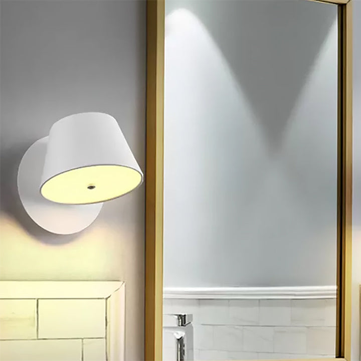 Skørter | Nordic Tapas Shadow Wall Lamp Metal Black/White Wall Lighting for BedroomStudy Room
