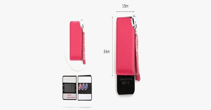 Lisslune | Portable Pink Pocket Mirror