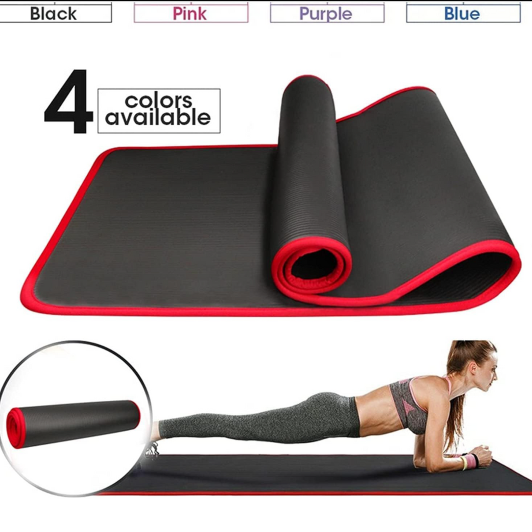 Lisslune | ZENPAD – Extra Thick Non-Slip Yoga Mat for Comfort and Stability