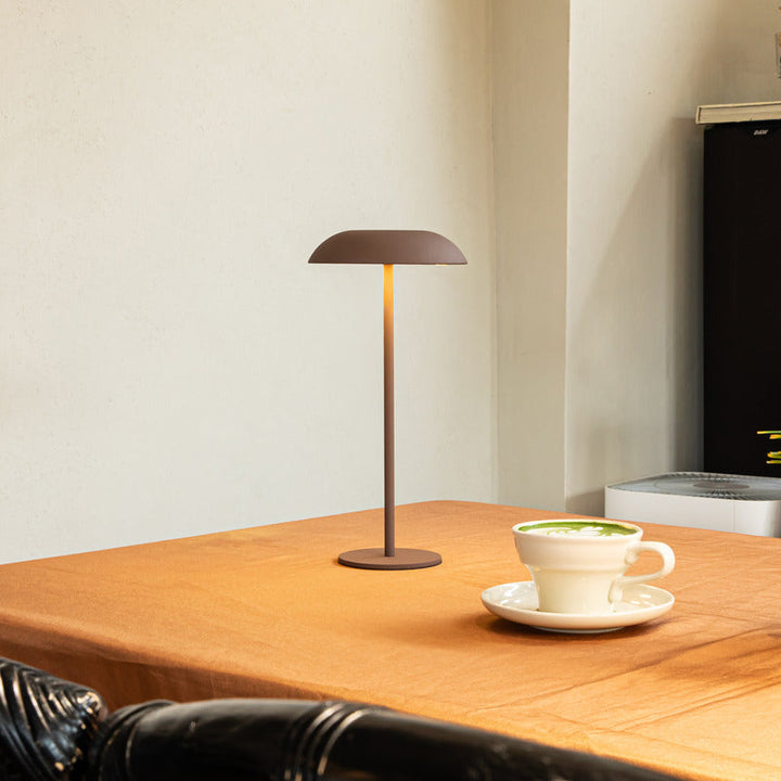 Lisslune | Orbella cordless LED table lamp with touch control – Elegant round modern design