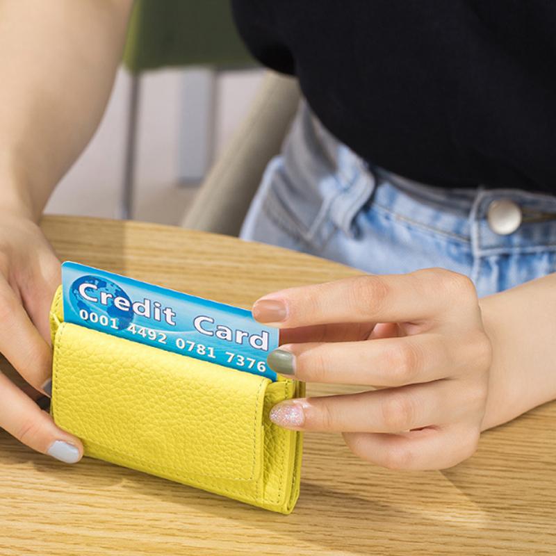 Lisslune | RFID wallet made of soft leather