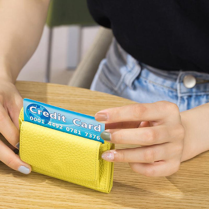 Lisslune | RFID wallet made of soft leather