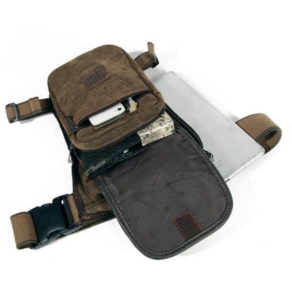Lisslune | Outdoor Leg Bag – Waterproof Motorcycle Thigh & Hip Pouch for Travel & Adventure
